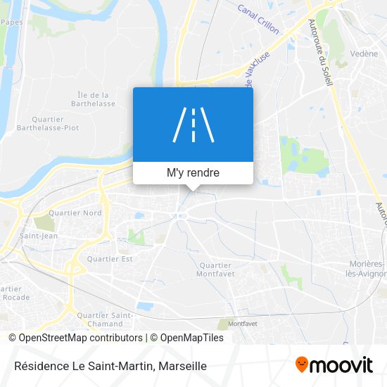 Résidence Le Saint-Martin plan