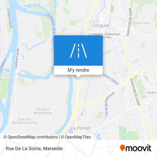 Rue De La Soirie plan