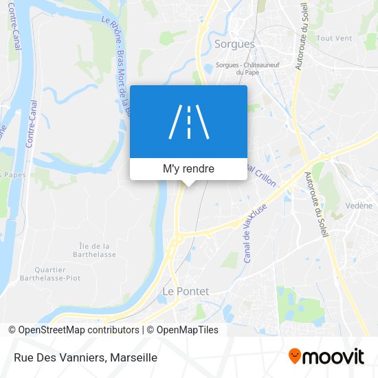 Rue Des Vanniers plan