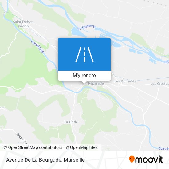 Avenue De La Bourgade plan