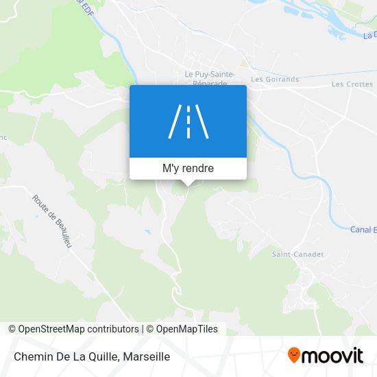 Chemin De La Quille plan