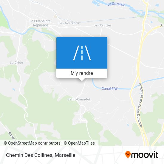 Chemin Des Collines plan