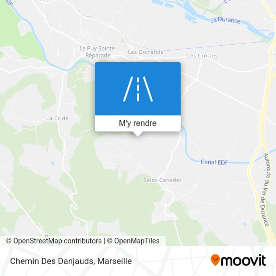 Chemin Des Danjauds plan