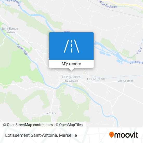 Lotissement Saint-Antoine plan