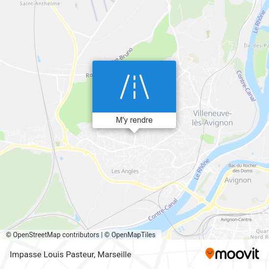 Impasse Louis Pasteur plan
