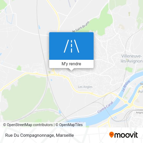 Rue Du Compagnonnage plan