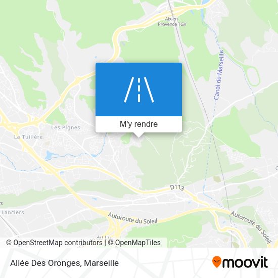 Allée Des Oronges plan