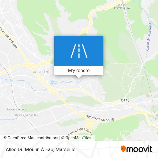 Allée Du Moulin À Eau plan