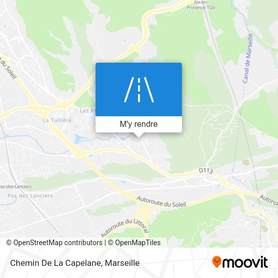 Chemin De La Capelane plan