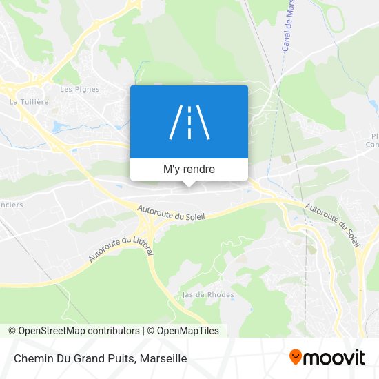 Chemin Du Grand Puits plan