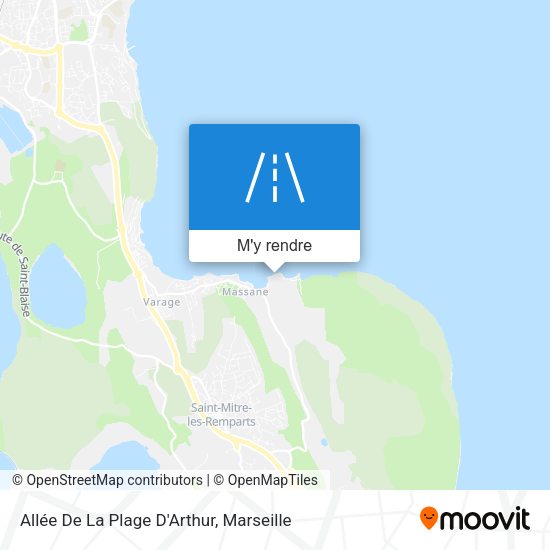 Allée De La Plage D'Arthur plan