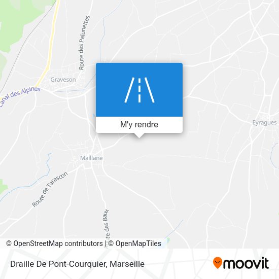 Draille De Pont-Courquier plan