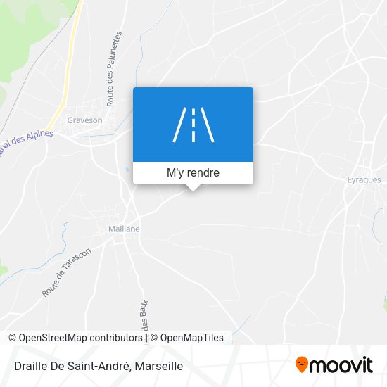 Draille De Saint-André plan