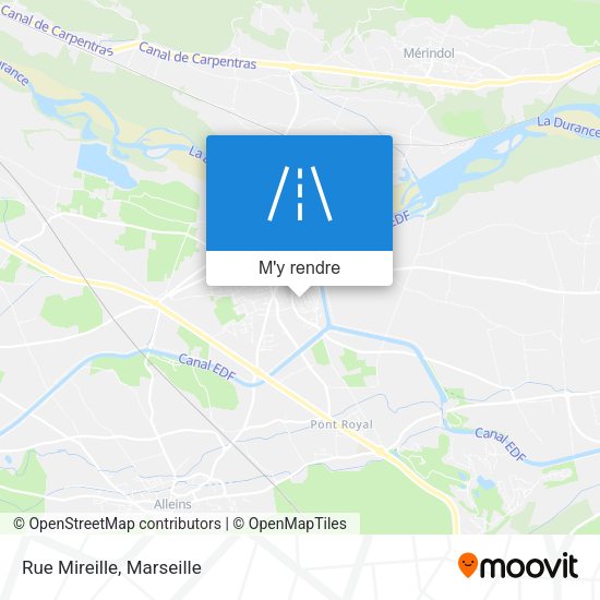 Rue Mireille plan