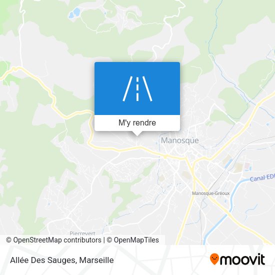 Allée Des Sauges plan