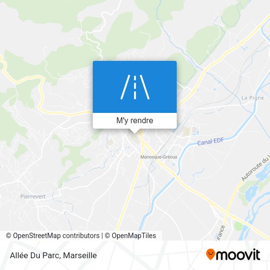 Allée Du Parc plan