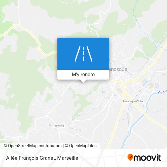 Allée François Granet plan