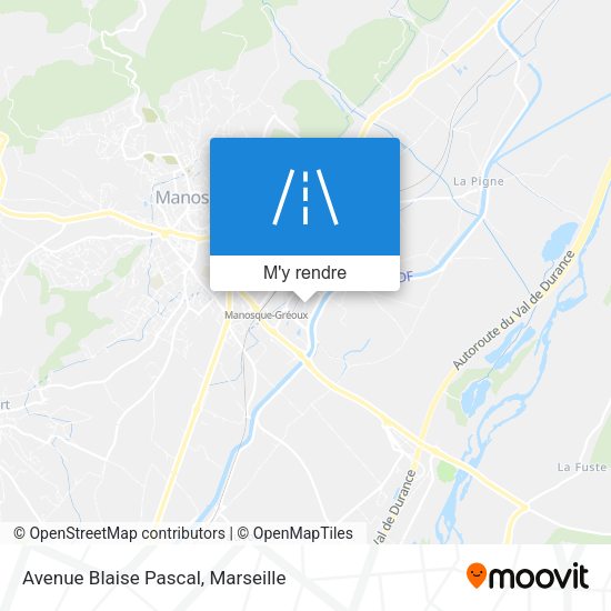 Avenue Blaise Pascal plan