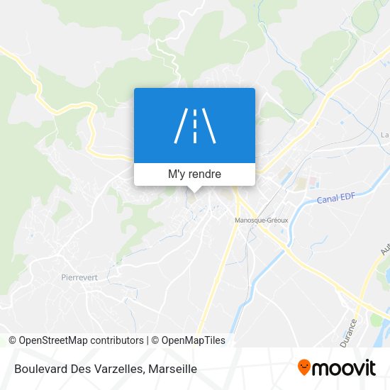 Boulevard Des Varzelles plan