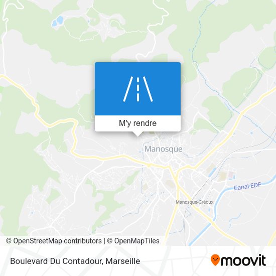 Boulevard Du Contadour plan