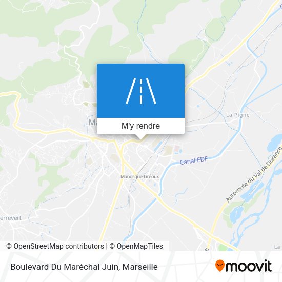 Boulevard Du Maréchal Juin plan