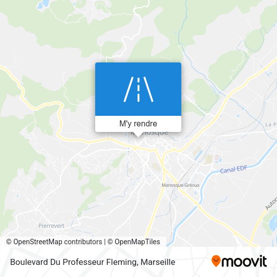 Boulevard Du Professeur Fleming plan