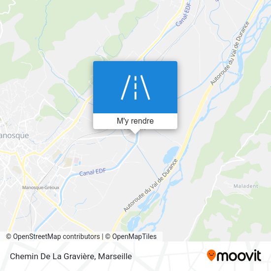 Chemin De La Gravière plan