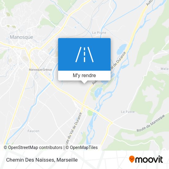 Chemin Des Naïsses plan