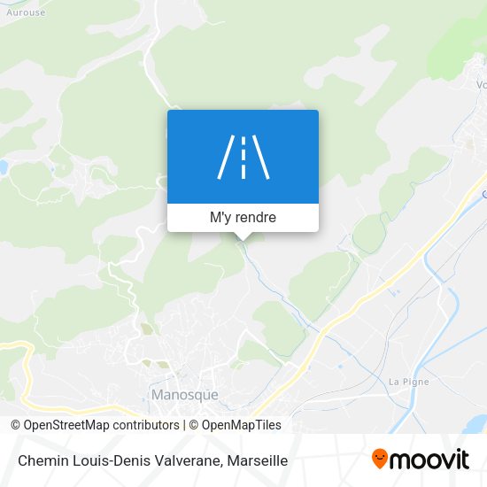 Chemin Louis-Denis Valverane plan