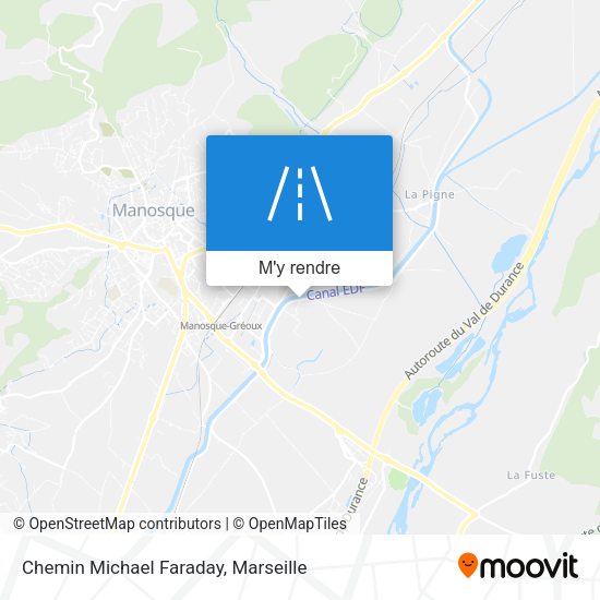 Chemin Michael Faraday plan