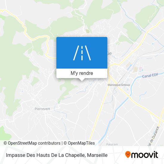 Impasse Des Hauts De La Chapelle plan