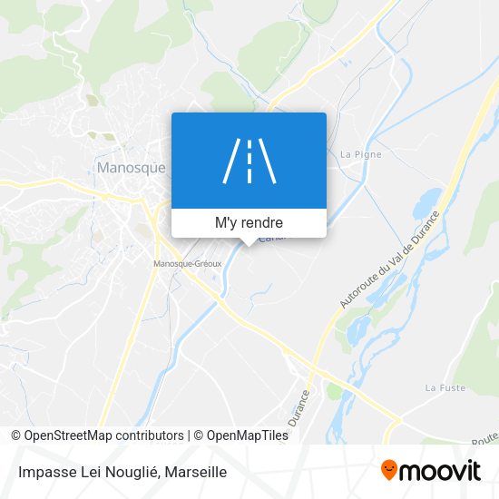 Impasse Lei Nouglié plan