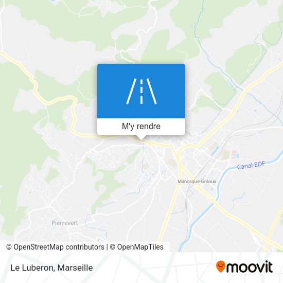 Le Luberon plan