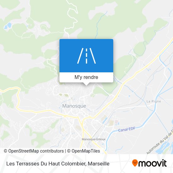 Les Terrasses Du Haut Colombier plan