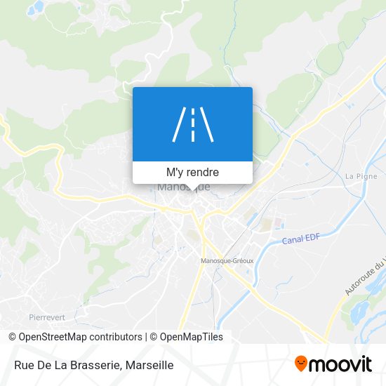 Rue De La Brasserie plan