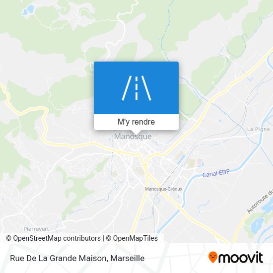 Rue De La Grande Maison plan