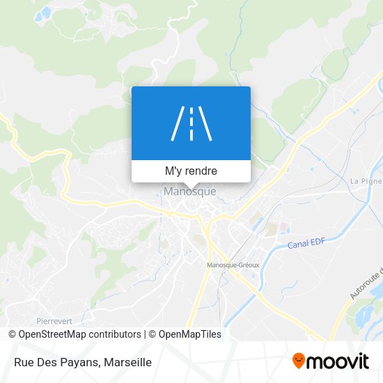 Rue Des Payans plan