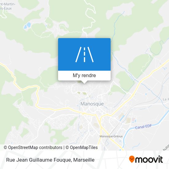 Rue Jean Guillaume Fouque plan