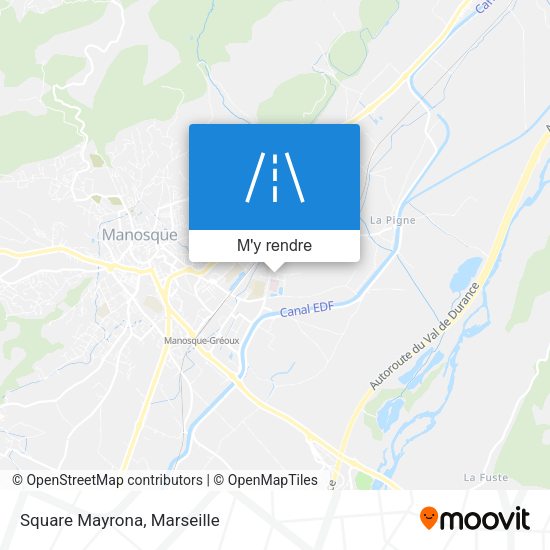 Square Mayrona plan