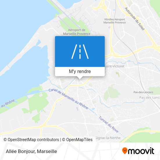 Allée Bonjour plan