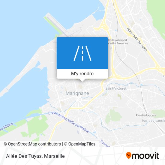 Allée Des Tuyas plan