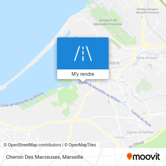 Chemin Des Macreuses plan