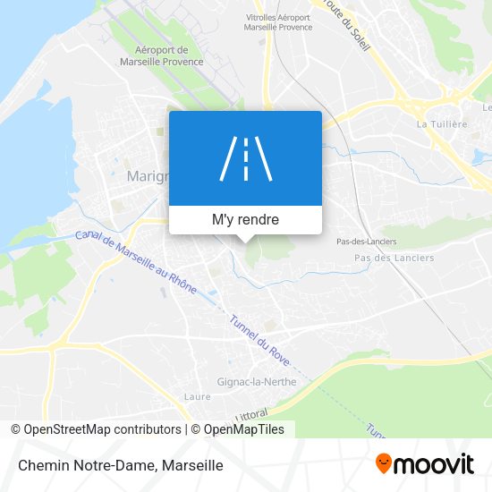 Chemin Notre-Dame plan