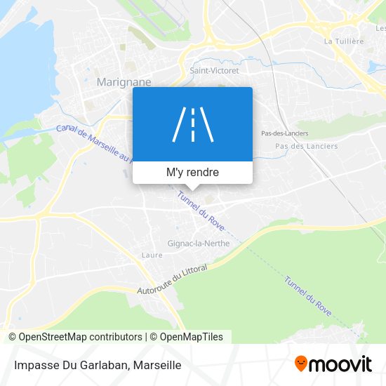 Impasse Du Garlaban plan