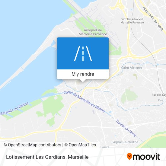 Lotissement Les Gardians plan
