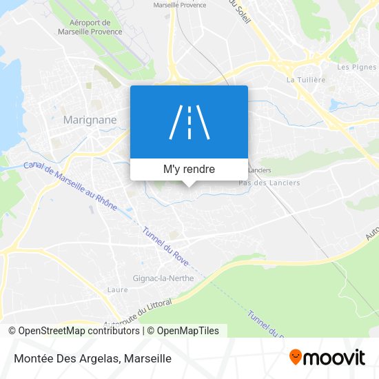 Montée Des Argelas plan