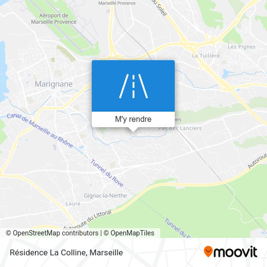 Résidence La Colline plan