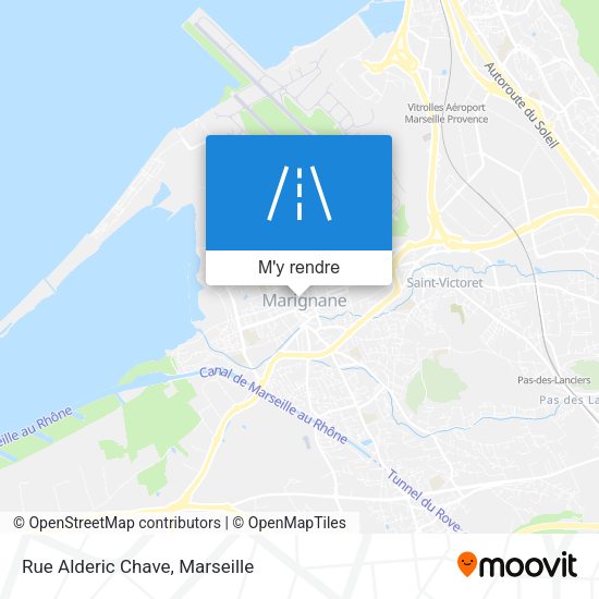 Rue Alderic Chave plan