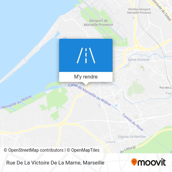 Rue De La Victoire De La Marne plan