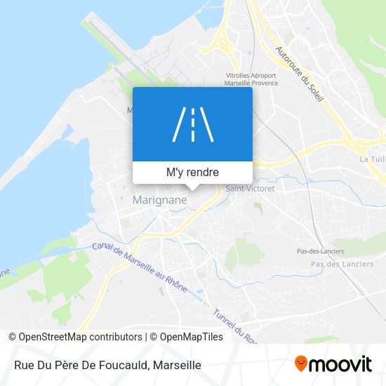 Rue Du Père De Foucauld plan
